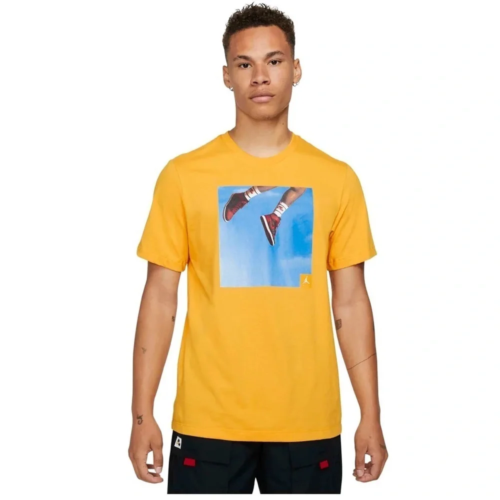 Mens Jordan Jumpman Photo T-Shirt size large